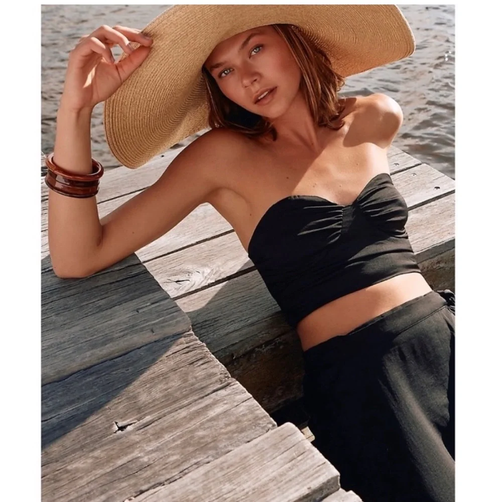 Free People Rendezvous Strapless Skirt Set-XL - Picture 1 of 7